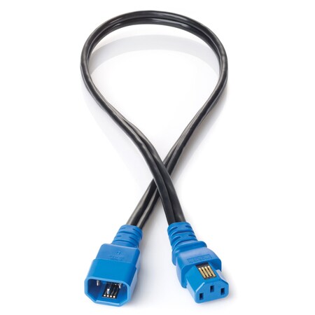 Hpe Power Cable 16 Amp Iec 320-C20 To C19 That Is 2.5 Meters In Length 295633-B22